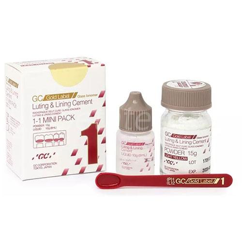 سمان گلاس آینومر لوتینگ جی سی / GC glass ionomer luting cement سمان گلاس آینومر لوتینگ جی سی / GC glass ionomer luting cement
