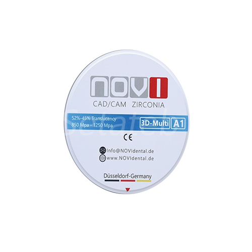 بلنک زیرکونیوم Novi Dental (مولتی لایر) بلنک زیرکونیوم Novi Dental HT